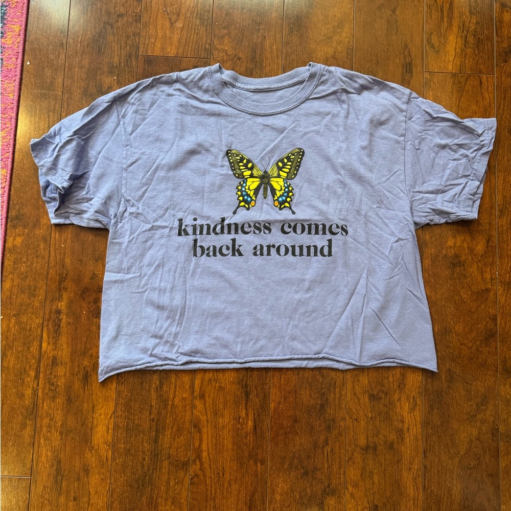 Women’s Light Purple Crop Top